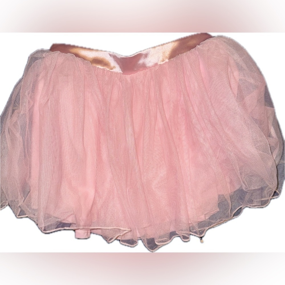 Sugar thrillz layered mesh mini skirt medium